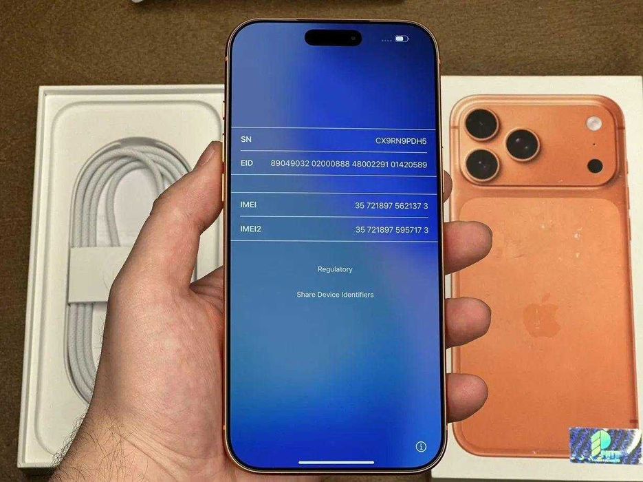 iPhone 17 Pro Max, 256 ГБ, SIM + eSIM