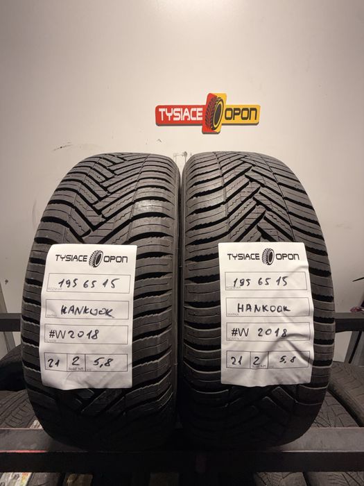 Opony całoroczne 195/65/15 hankook dot 2021 #w2018