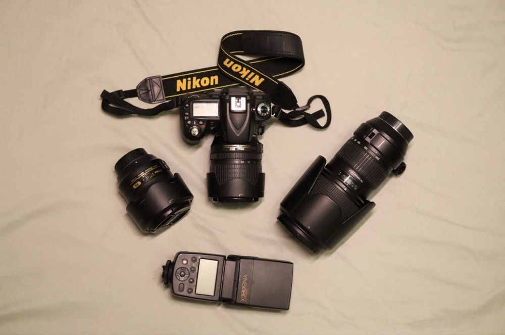 Аксесуари, обʼєктиви, фотоспалах для фотоапаратів Nikon, мікрофони