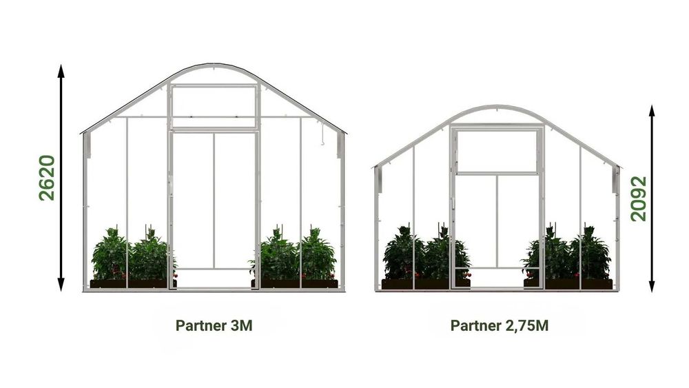 Szklarnia Botanic Partner 2.75M dostawa cała Polska GRATIS