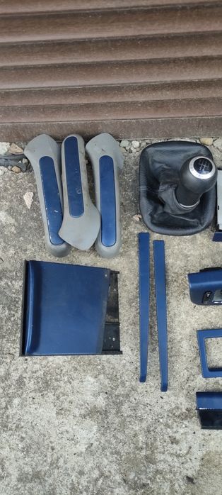 Dekory niebieskie golf 4 bora generation niebieskie komplet TDI 1.8t