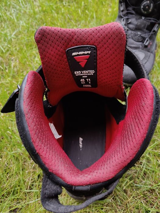 Buty motocyklowe letnie krótkie shima vented 45