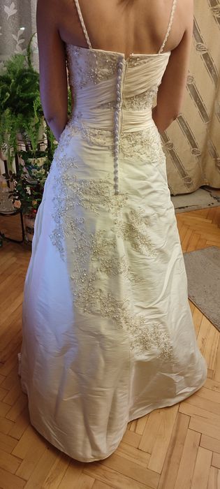 Suknia Ślubna Ecru Kiara Rozm 34/36