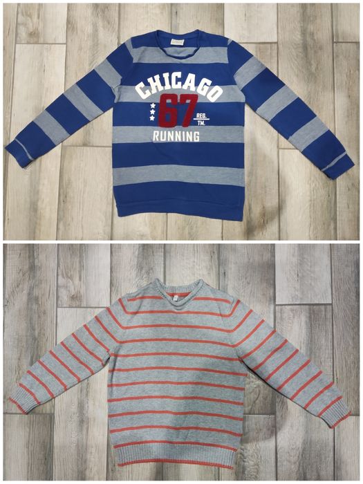 Свитшот, свитер. LC WAIKIKI и Marks & Spencer (M&S). Возраст 8-9 лет