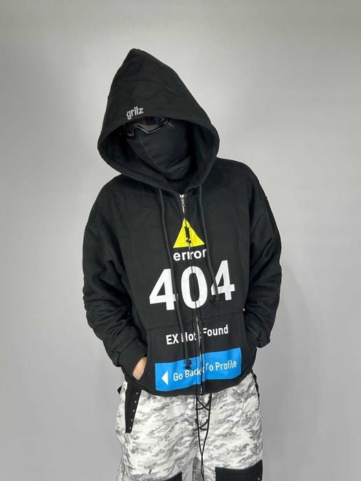 Худі Project G/R Grailz zip hoodie зипка черная кофта чорна худи зіп