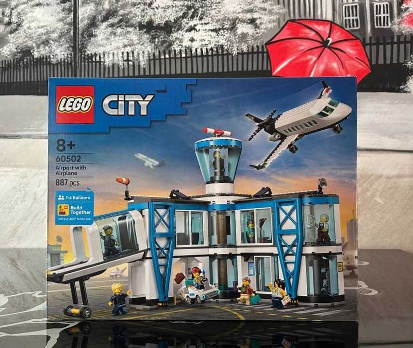 Конструктор LEGO City 60502 Аеропорт із літаком