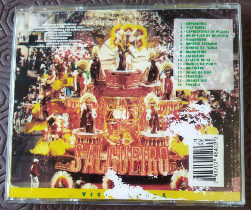 CD. -  Sambas de Enredo 95