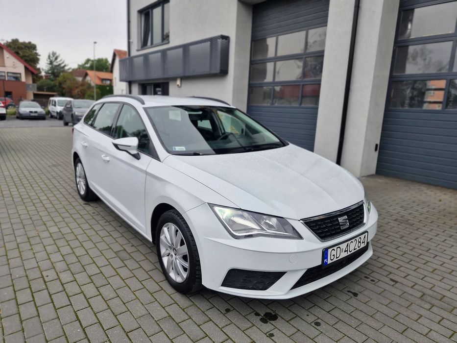 Seat Leon Sportstourer Faktura Vat 23%/Klimatronic/Nawigacja