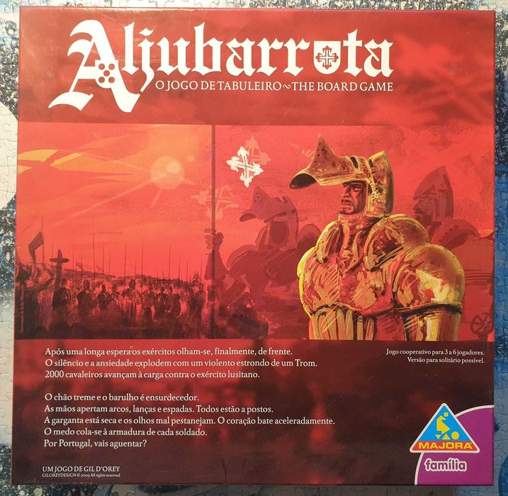 ALJUBARROTA jogo de tabuleiro