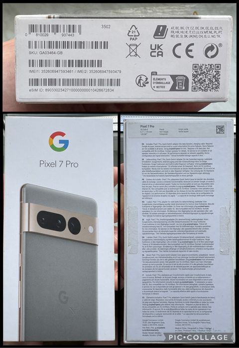 Google Pixel 7 Pro Hazel 128 GB б/у