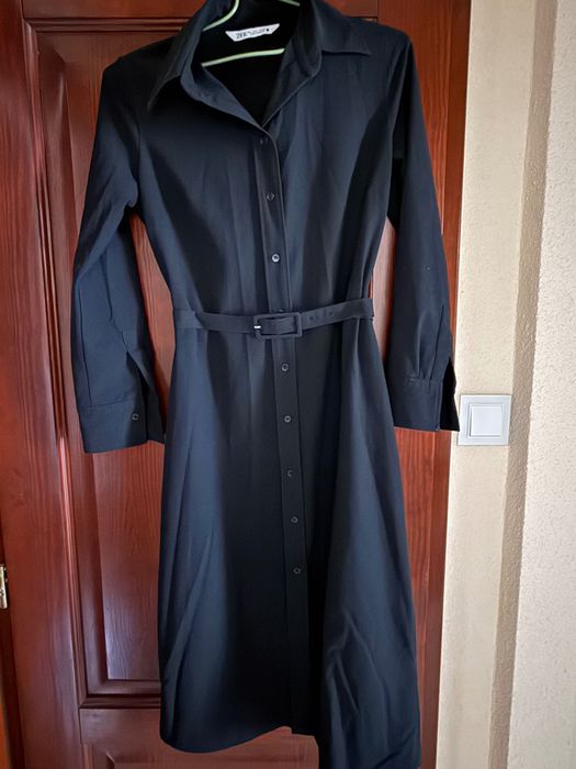 ZARA czarna sukienka NOWA z kompletem metek