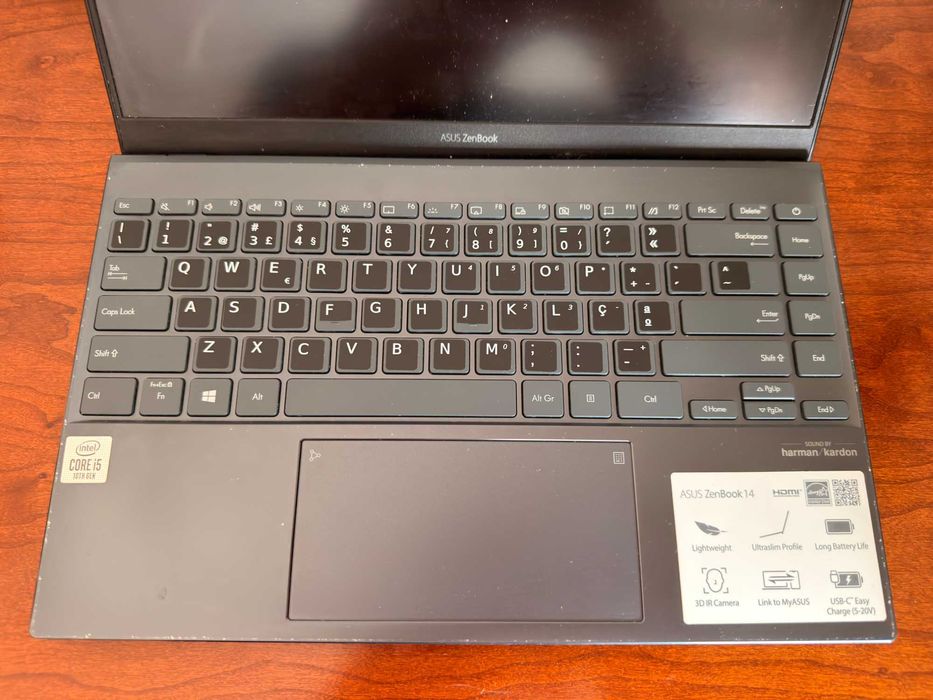 Asus ZenBook UX425J|14"FullHD|i5-1035G1|8Gb Ram|Ssd 512Gb|*Ler Anuncio