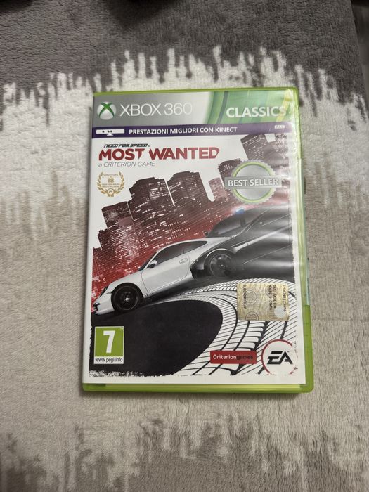 NFS Most Wanted Xbox 360