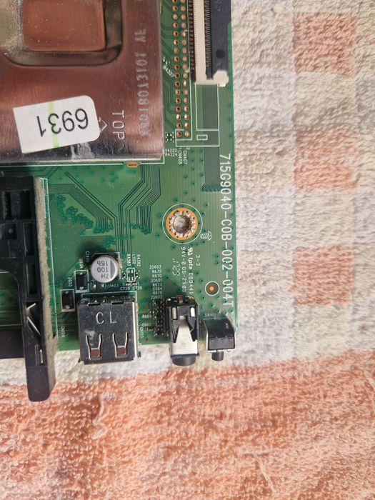 Placa principal para TV Philips 32PHT4112/12 a funcionar