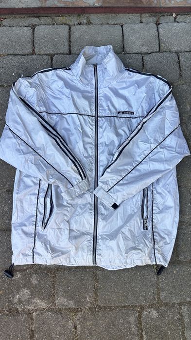 Bluza kurtka wiatrówka Adidas oldschool M