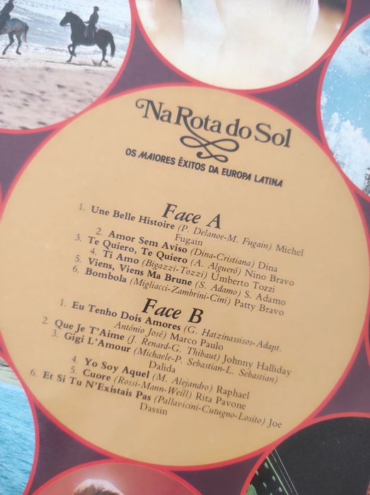 Disco Vinil - Breve Encontro - MARCO PAULO, Dina,