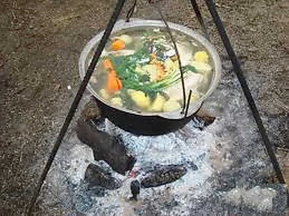 казан туристический, казан походний алюмінєвий, 10 літрів, кришка