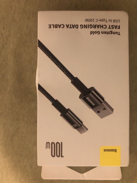 Przewód Baseus 2m/6A usb do usb-c PD i QC pudełko
