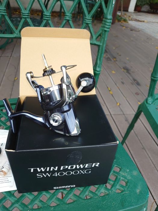 Carreto Shimano Twinpower 4000 sw xg-c + Cana Veret Arcádia plus 6,30 mts.