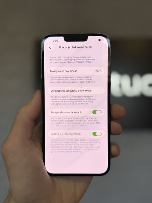 RATY 0% iPhone 13 Pro Max 256GB BATERIA 100% GWARANCJA 12 miesiecy!!!