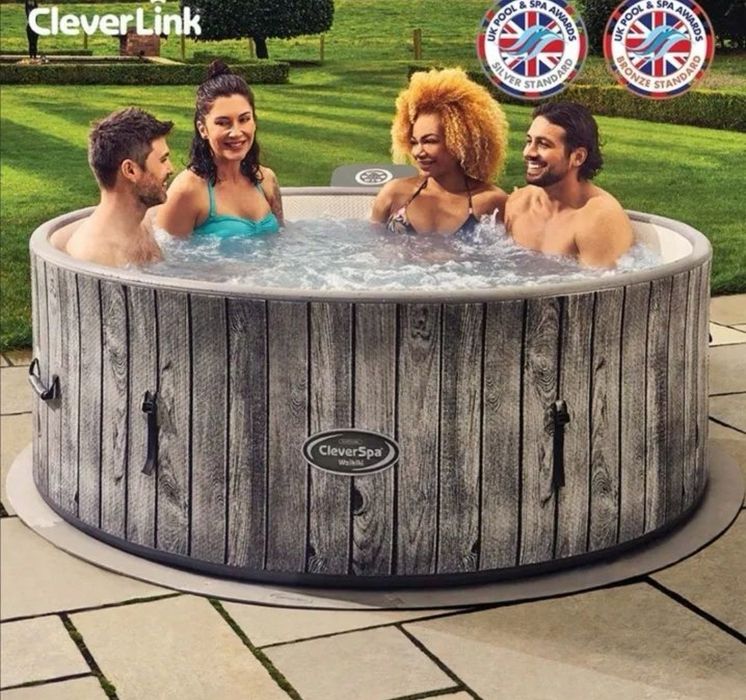 Jacuzzi ogrodowe duże 7 osobowe waikiki clever spa Katowice Zarzecze • OLX.pl