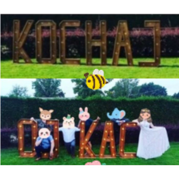 Wynajem Napis LED /Komunia/Chrzest/Urodziny/18/impreza/neon/ledon