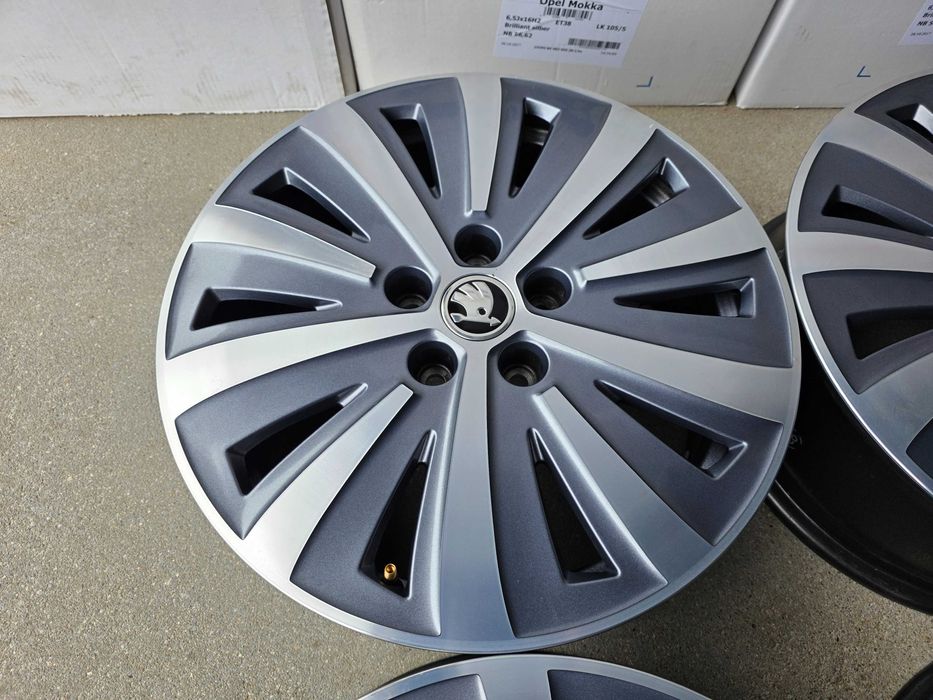 [1521] Felgi aluminiowe 17 Cali 5x112 ET41 SKODA ORYGINAL SuperB III