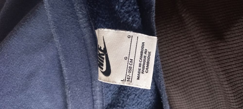 Granatowa bluza Nike dla chłopca