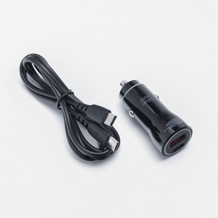 Ładowarka samochodowa Blue Star USB C + USB A QC3.0 PD AFC PPS 3A 30W