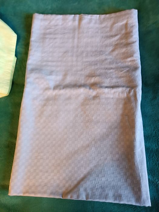 Bawełniany niebieski obrus hemtex duży