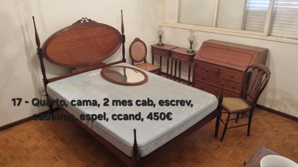 Mobilias velhas em bom estado