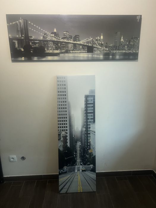 Obrazy canvas duże -cena za wszystkie 3