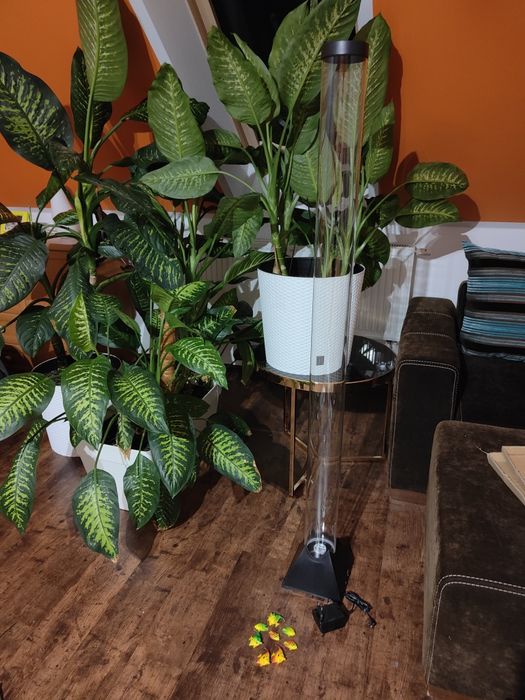 Kolumna wodna lampa dekoracyjna akwarium tuba