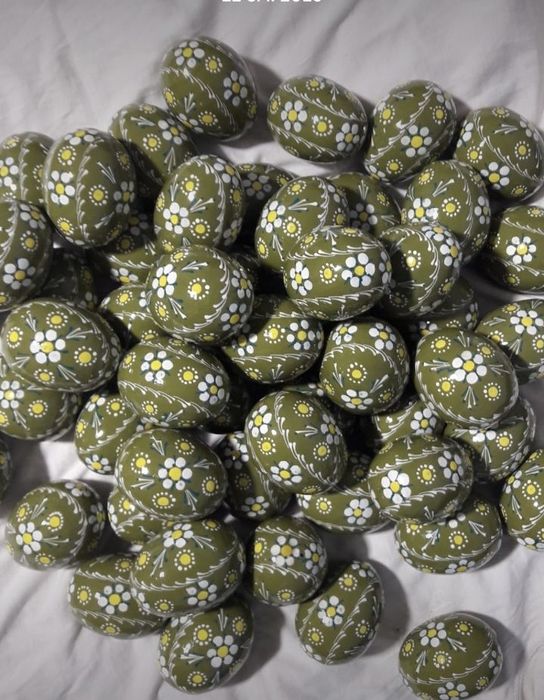 Писанки деревяні авторські візерунки