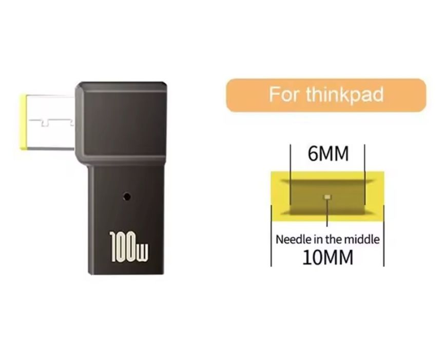 Переходник зарядки ноутбука LENOVO  Square to Type-C