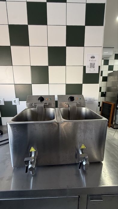 Fritadeira Dupla Profissional Metro Professional