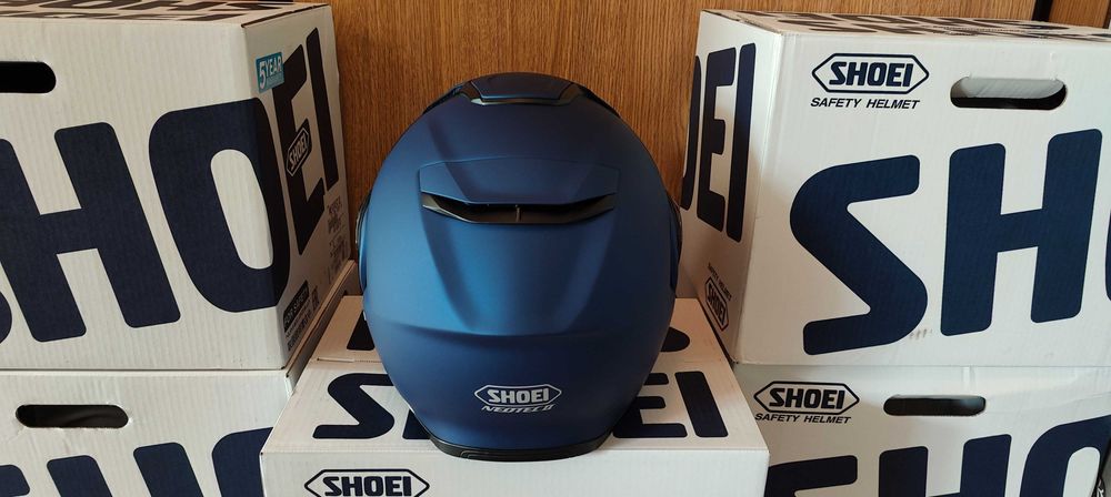 Shoei Neotec II Matt Blue Metallic Modular - tamanho S
