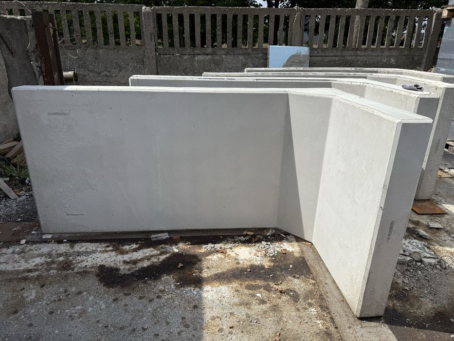 Mur oporowy elka ogrodzenie betonowe