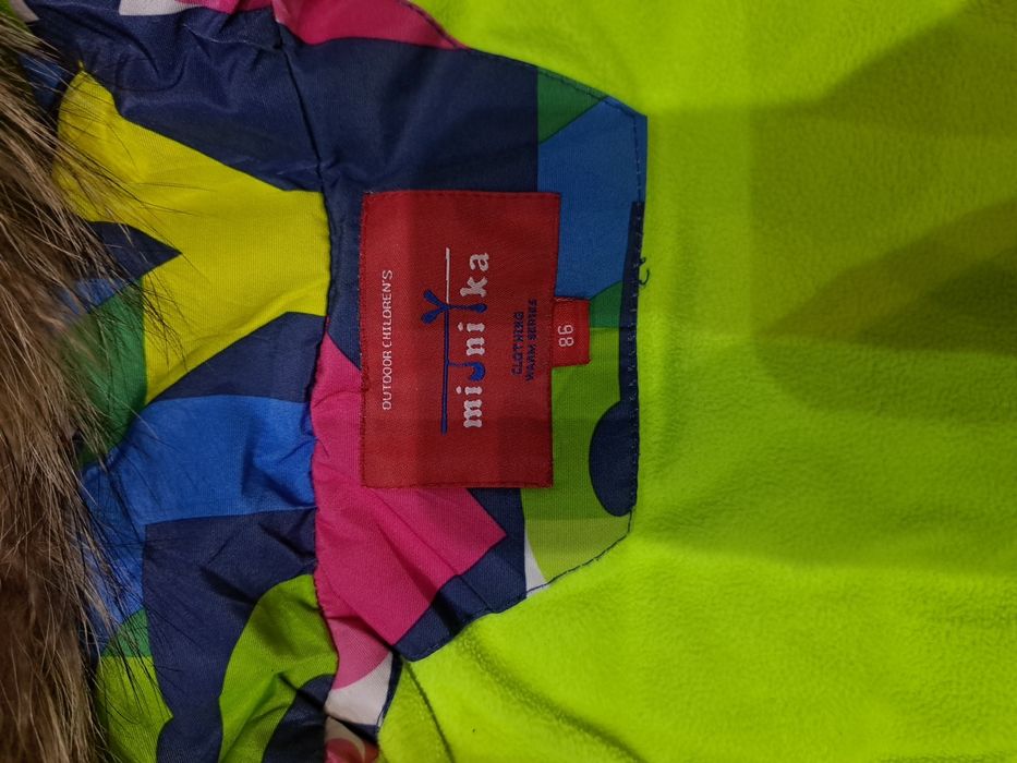 Костюм зимній для дівчинки на зріст 86см