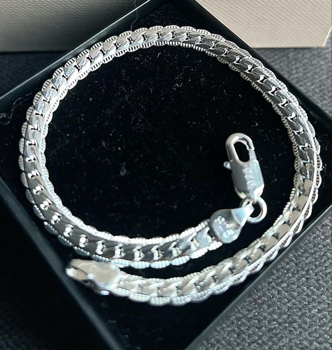 Nowa bransoletka srebrna 925p srebro szeroka