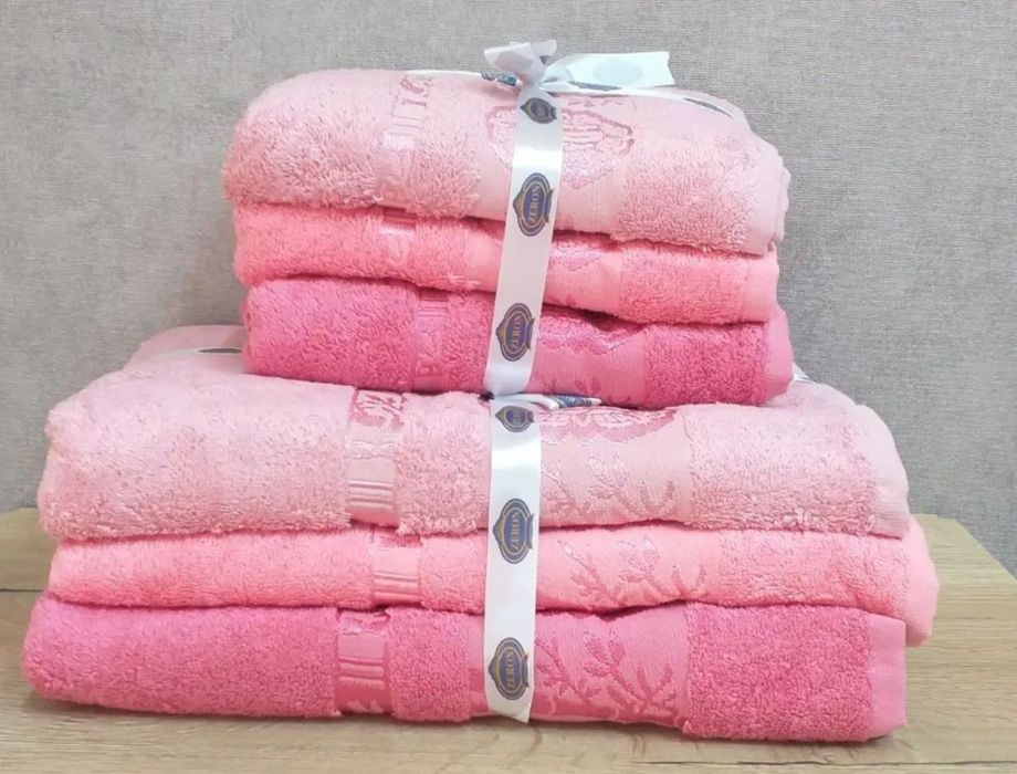 Полотенца бамбук Турция Zeron Турция рушники махрові