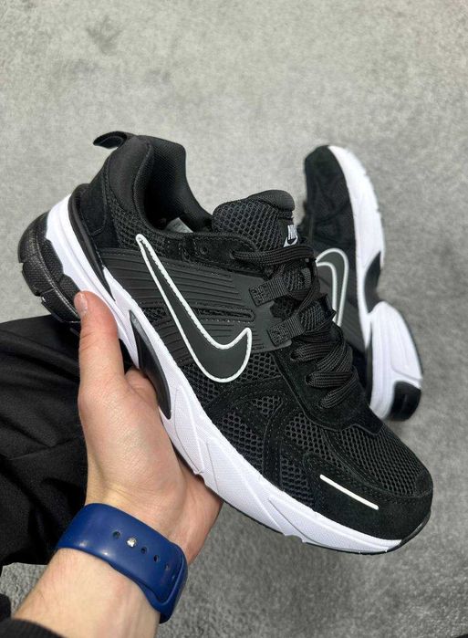 АКЦІЯ! Nike V2K Runtekk Black White 41 42 43 44 45 46 найк в2к