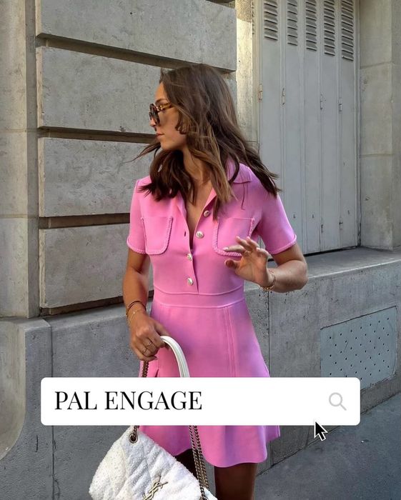 Рожева міні сукня Maje