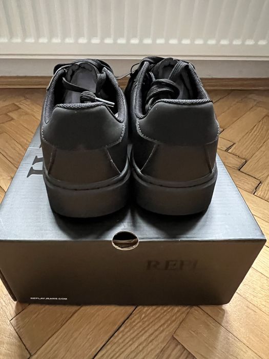 Replay TINNING Sneakersy niskie czarny