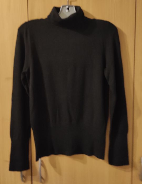 Sweter golf damski z wiskozy rozmiar S