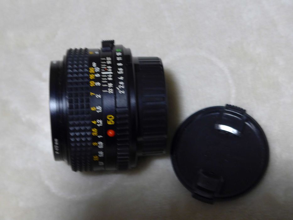Lente Minolta MD 50mm F:2.0