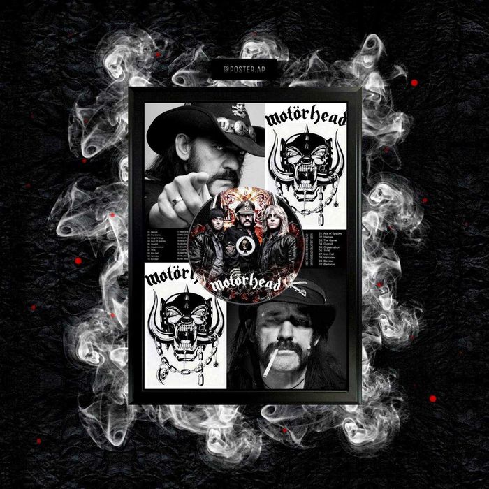 ПОСТЕР музикальний Mac Miller Motörhead Metallica Lynyrd Skynyrd Metal