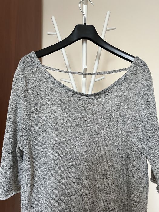 Szary cienki sweterek H&M rozm S