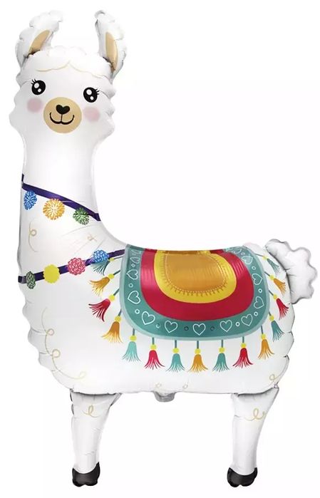 Balon foliowy, lama (93 cm). Godan