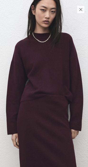 Спідниця-олівець з трикотажу mango